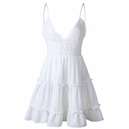 Midsummer Women's Lace Backless Dress - Wnkrs