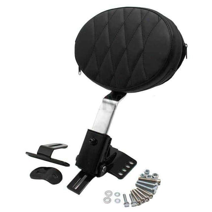 Motorcycle Adjustable Rider Seat Backrest Kit - wnkrs