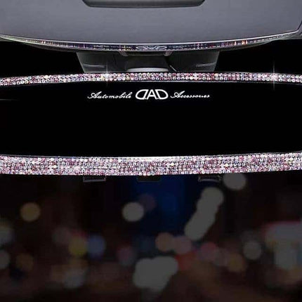 Rhinestone Car Rearview Mirror - wnkrs
