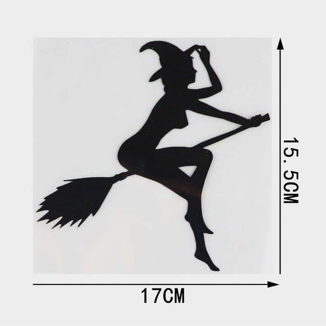 Sexy Witch Car Stickers - wnkrs