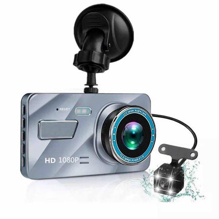 Silver Design Front and Rear Dashcamera with G-Sensor - wnkrs