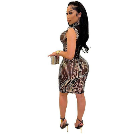 Sleeveless Sexy Party Dress - Wnkrs