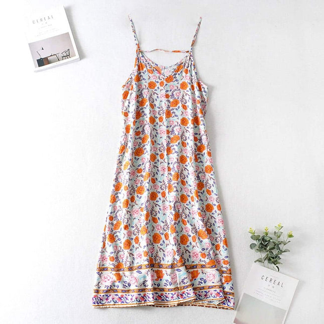 Sleeveless Women's Dress in Print - Wnkrs