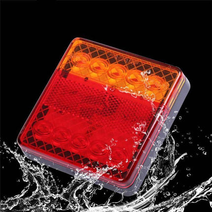 Square LED Trailer Tail Lights - wnkrs