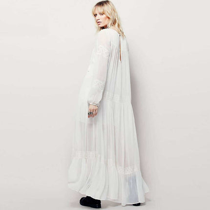 Vintage Women's Dress with Long Sleeves - Wnkrs