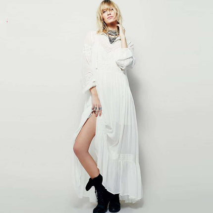Vintage Women's Dress with Long Sleeves - Wnkrs
