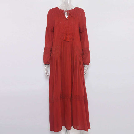 Vintage Women's Dress with Long Sleeves - Wnkrs