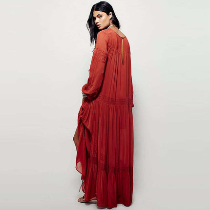 Vintage Women's Dress with Long Sleeves - Wnkrs
