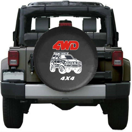 Waterproof PVC Leather Spare Wheel Cover - wnkrs