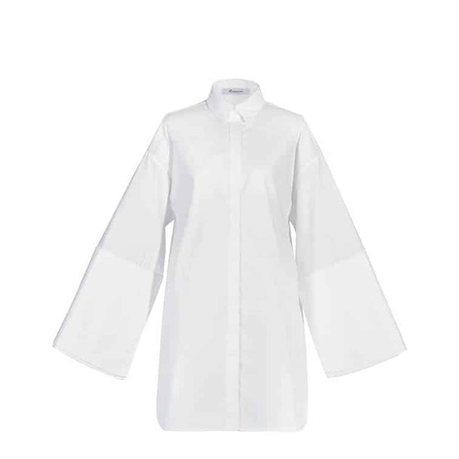 White Viscose Dress for Women - Wnkrs