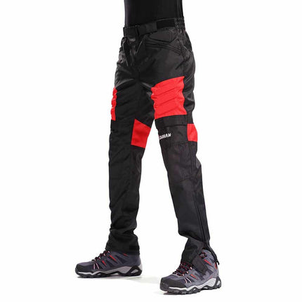 Windproof Motorcycle Pants with Protective Knee Pads - wnkrs