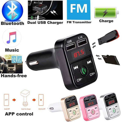 Wireless Bluetooth FM Transmitter and Charger - wnkrs