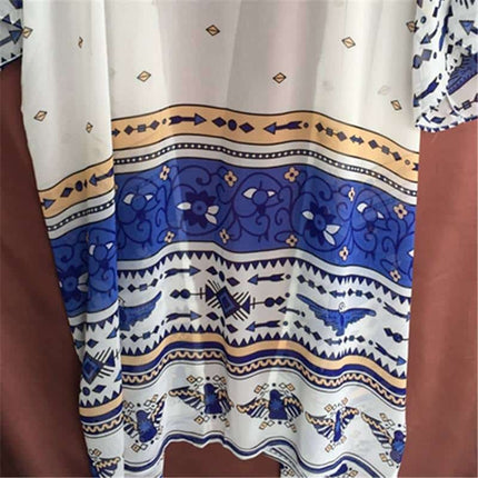 Women's Boho Style Beach Dress - Wnkrs