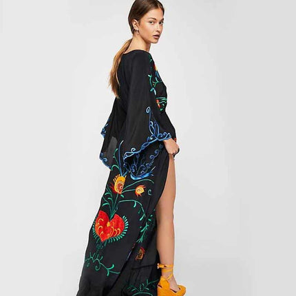 Women's Boho Style Dress - Wnkrs