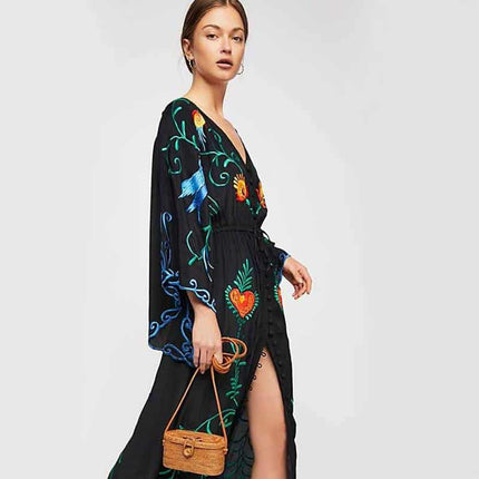 Women's Boho Style Dress - Wnkrs