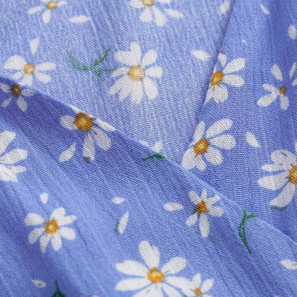 Women's Casual Floral Printed V-Neck Belted Slim Dress - Wnkrs