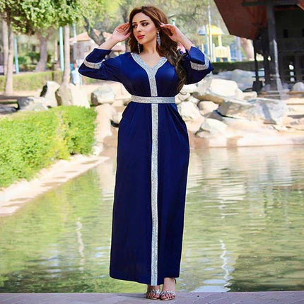 Women's Diamond Trim Maxi Dress - wnkrs