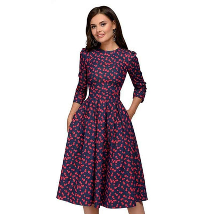 Women's Elegant A-Line Dress - wnkrs