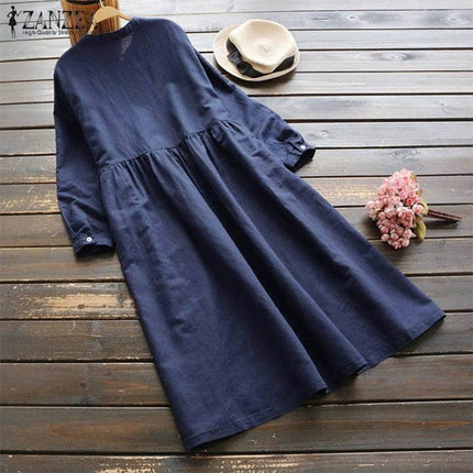 Women's Embroidered Maxi Dress - Wnkrs