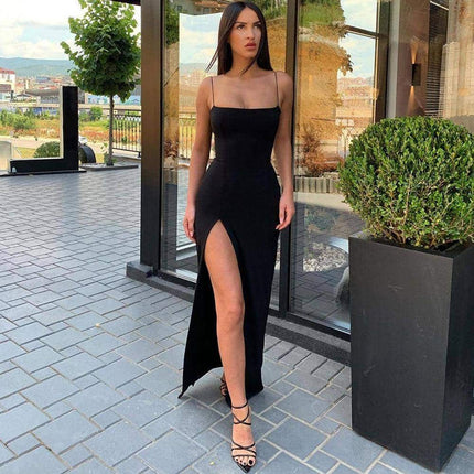 Women's Maxi Backless Pencil Dress - Wnkrs