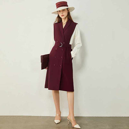 Women's Minimalism Autumn Dress - Wnkrs