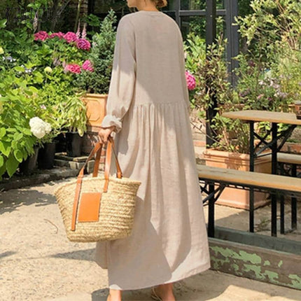 Women's Pure Cotton Maxi Dress - Wnkrs