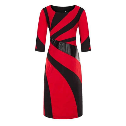 Women's Summer Patchwork Oversized Dress - Wnkrs