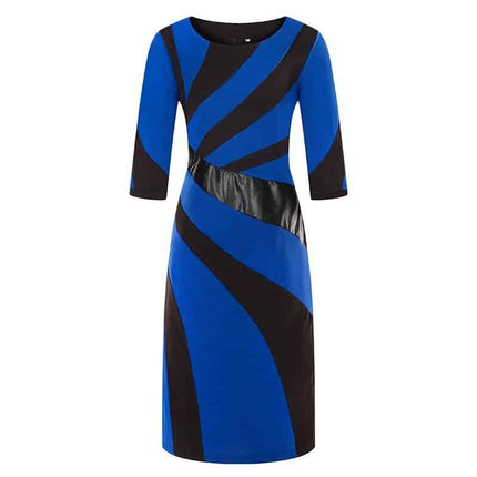 Women's Summer Patchwork Oversized Dress - Wnkrs