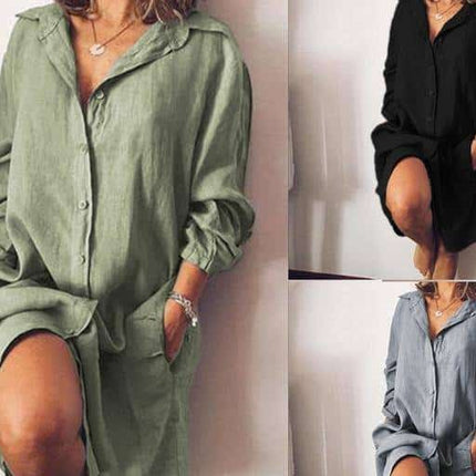 Women's V-Neck Dress - wnkrs