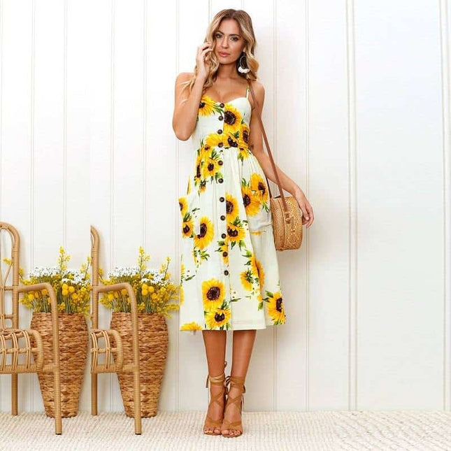 Women's Cami Floral Printed Dress - Wnkrs