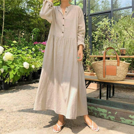 Women's Pure Cotton Maxi Dress - Wnkrs