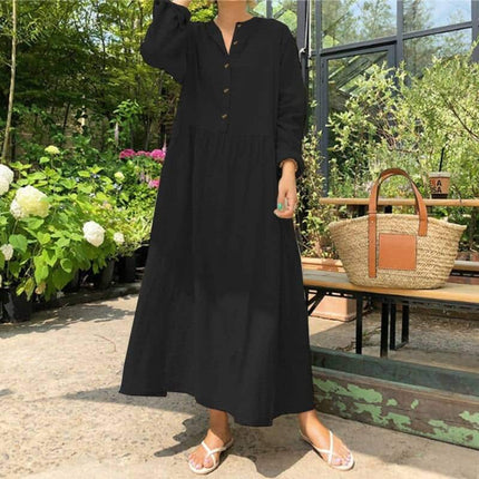 Women's Pure Cotton Maxi Dress - Wnkrs