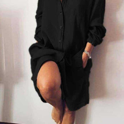 Women's V-Neck Dress - wnkrs