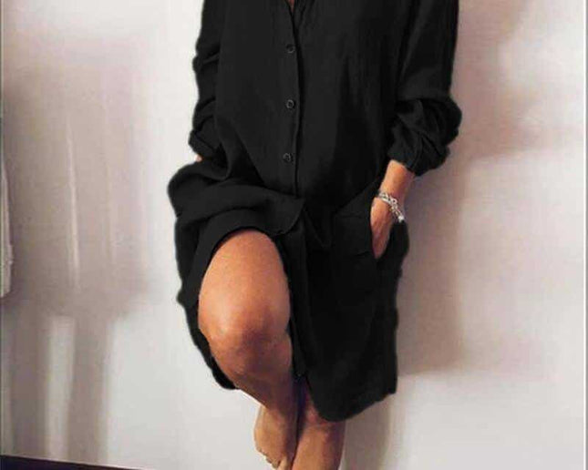 Women's V-Neck Dress - wnkrs